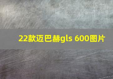 22款迈巴赫gls 600图片